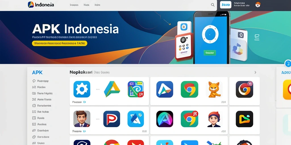 Tampilan menarik dengan berbagai pilihan permainan.