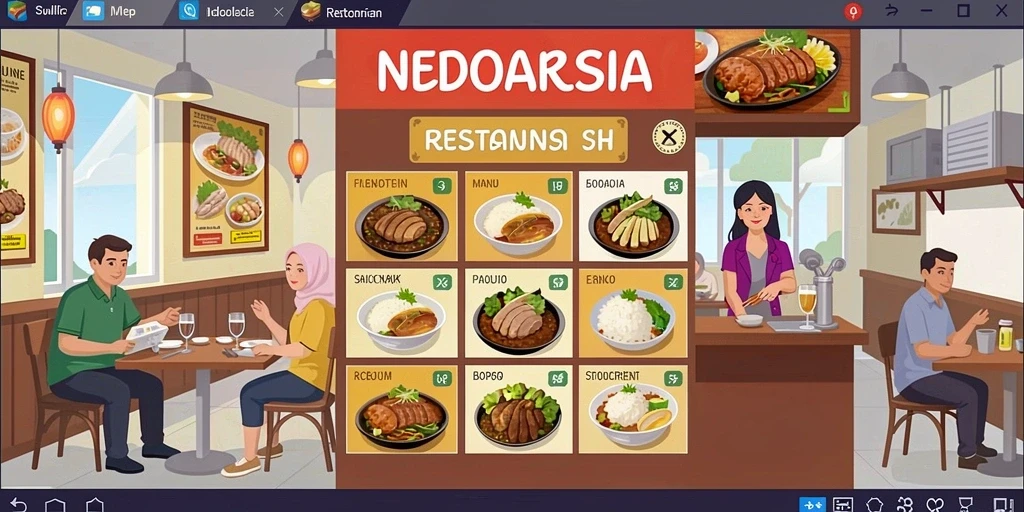 Antarmuka menarik yang memudahkan navigasi.