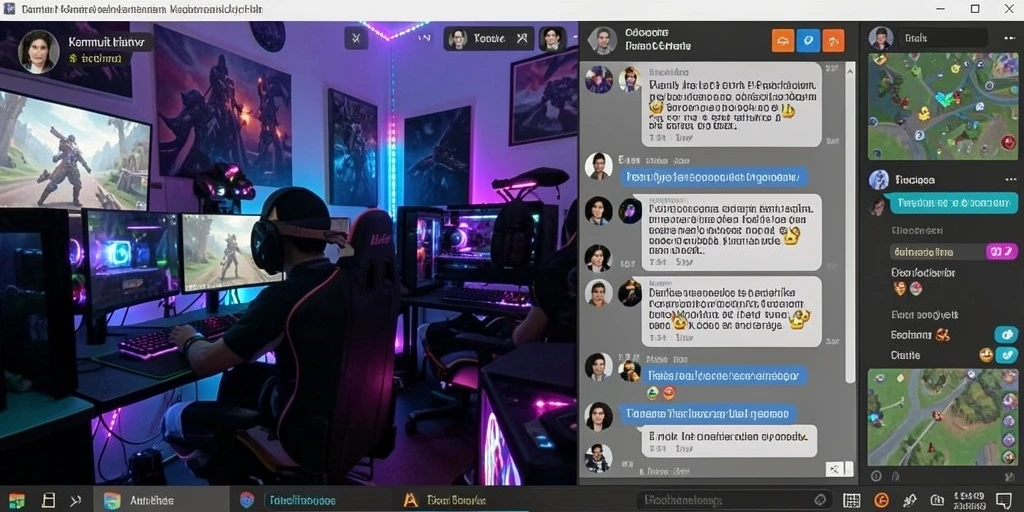 Screenshot menunjukkan antarmuka pengguna yang menarik.