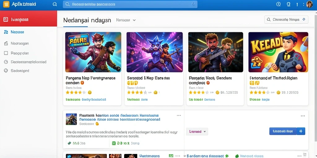 Tampilan awal aplikasi yang menarik dan user-friendly.