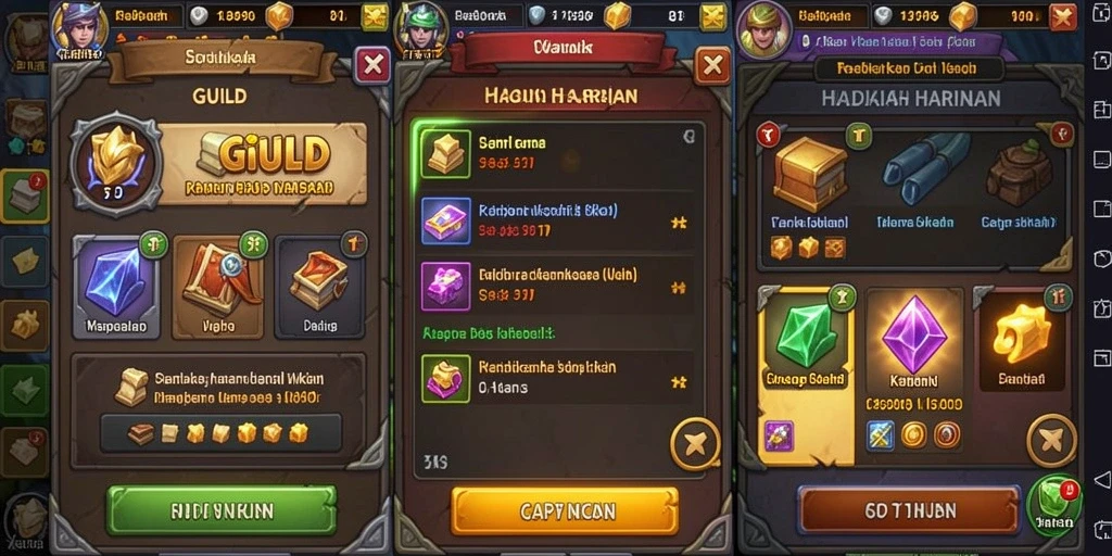 Tampilan antarmuka yang ramah pengguna.