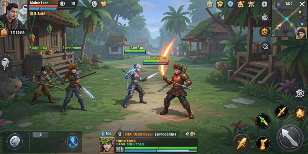 Tampilan awal game PRADA4D yang mengesankan.