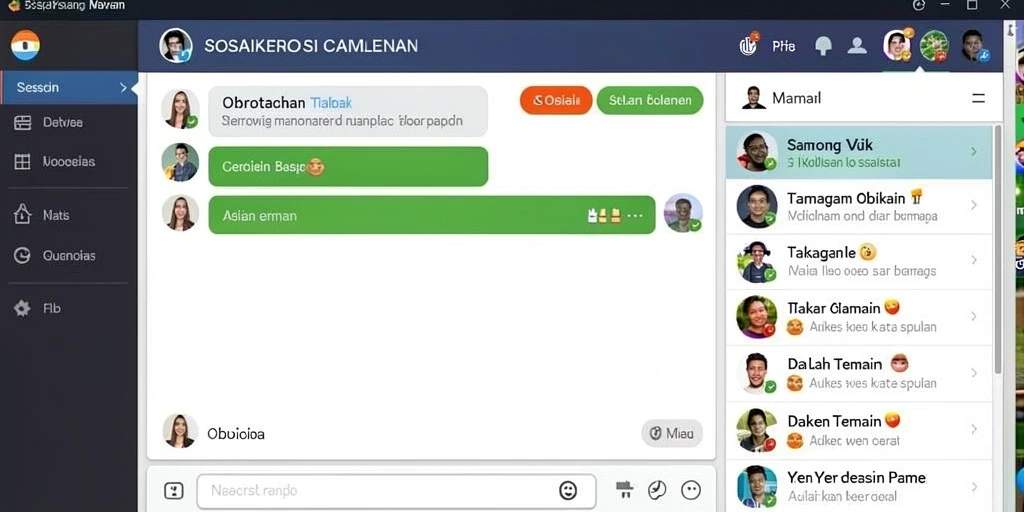 Tampilan antarmuka yang ramah pengguna dan menarik.