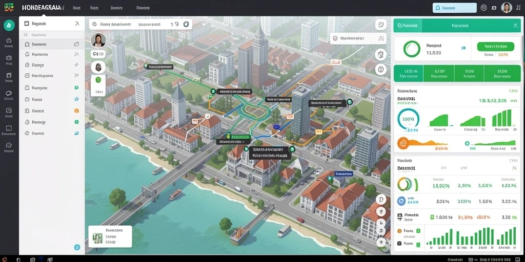 Tampilan antarmuka yang modern dan user-friendly.