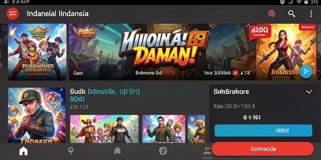Tampilan antarmuka pengguna yang intuitif.