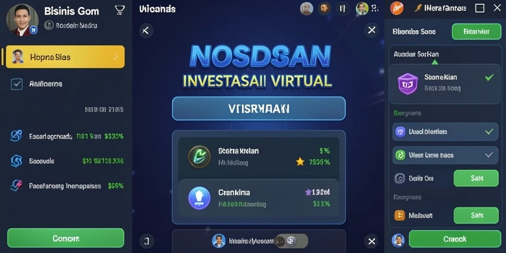 Tampilan utama aplikasi TOKEKWIN yang menarik perhatian.